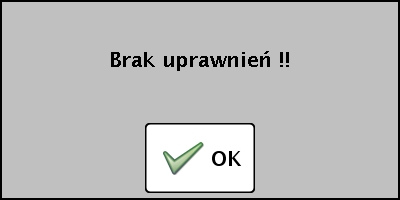 DialogBrakUprawnien